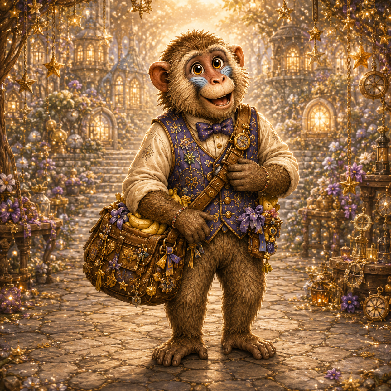 Barnaby the Baboon™, a member of Poiema’s XII-Core-Crew