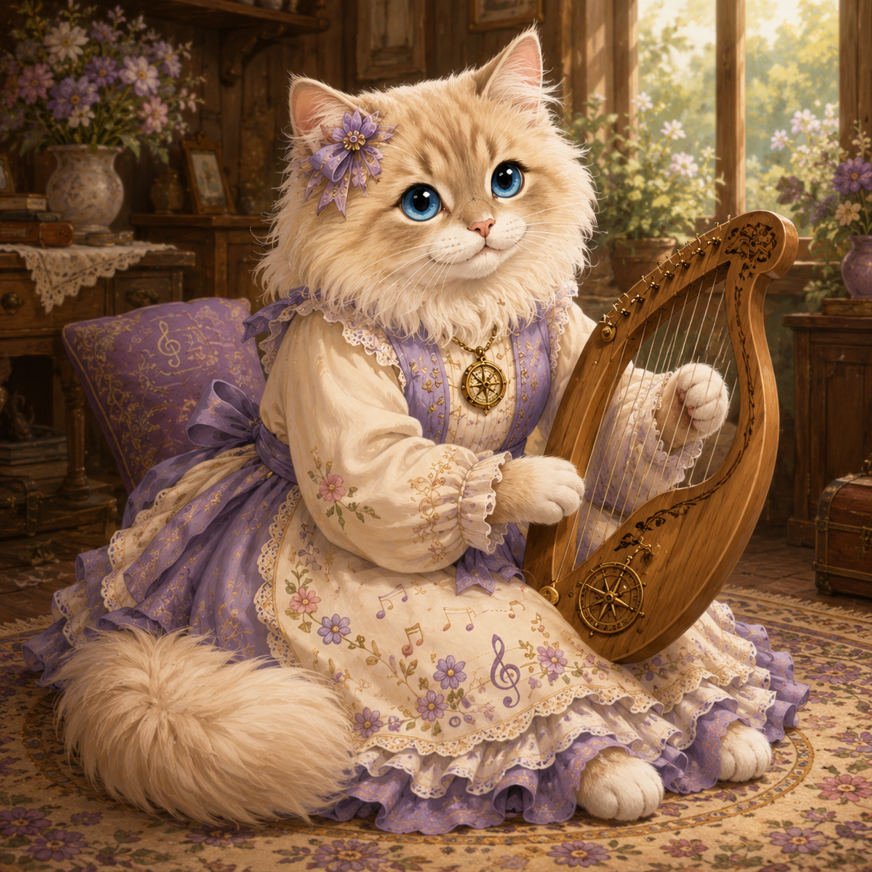 Echo the Songweaver™, a member of Poiema’s XII-Core-Crew